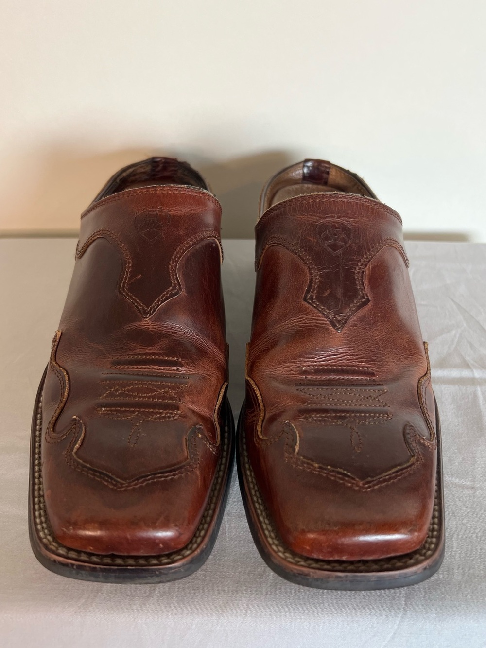 Ariat Women’s Slip-On Western Leather Mules Size 6.5 - Picture 4 of 13